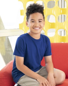 preview image of American Apparel 2201 USA-Made Youth Fine Jersey Tee