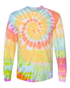 preview image of Dyenomite 240MS Spiral Tie Dye Long Sleeve