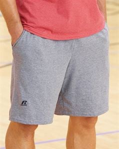 preview image of Russell Athletic 25843M Essential Jersey Cotton Shorts with Pockets