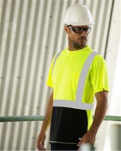 preview image of Kishigo 9162 Black Bottom Class 2 T-Shirt