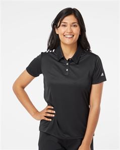 Adidas A325 Women's 3-Stripes Shoulder Sport Shirt