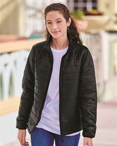 Independent Trading Co. EXP200PFZ Women's Puffer Jacket