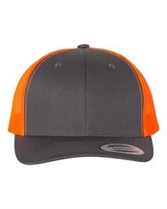 preview image of YP Classics 6606 Six-Panel Retro Trucker Cap