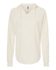 preview image of Independent Trading Co. PRM2500 Women's Lightweight California Wavewash Hooded Pullover Sweatshirt