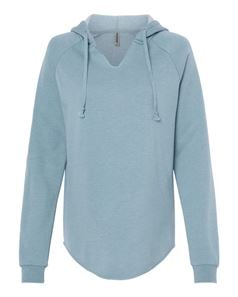preview image of Independent Trading Co. PRM2500 Women's Lightweight California Wavewash Hooded Pullover Sweatshirt