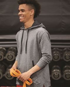 preview image of Badger 1050 FitFlex French Terry Hooded Sweatshirt