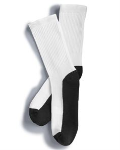 preview image of SOCCO SUB100 USA-Made Crew Socks For Sublimation