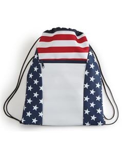 preview image of OAD OAD5050 Americana Drawstring Bag