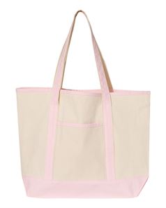 preview image of Q-Tees Q1500 34.6L Large Canvas Deluxe Tote