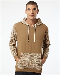 preview image of Code Five 3967 Fashion Camo Hooded Sweatshirt