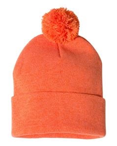 preview image of Sportsman SP15 Pom-Pom Cuffed Beanie 12in