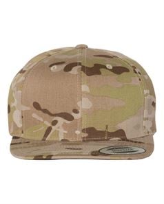 preview image of YP Classics 6089M Classic Flat Bill Snapback Cap