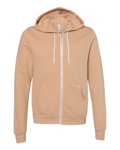 preview image of Bella + Canvas 3739 Unisex Full-Zip Hooded Sweatshirt