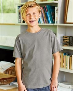 preview image of ComfortWash by Hanes GDH175 Garment Dyed Youth Short Sleeve T-Shirt