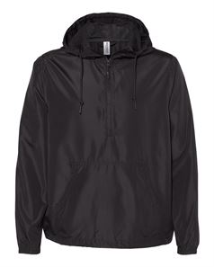 preview image of Independent Trading Co. EXP54LWP Unisex Lightweight Quarter-Zip Windbreaker Pullover Jacket