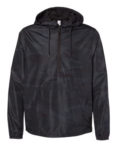 preview image of Independent Trading Co. EXP54LWP Unisex Lightweight Quarter-Zip Windbreaker Pullover Jacket