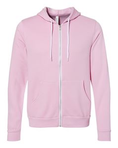 preview image of Bella + Canvas 3739 Unisex Full-Zip Hooded Sweatshirt