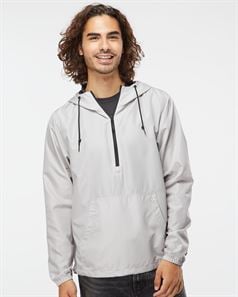 preview image of Independent Trading Co. EXP54LWP Unisex Lightweight Quarter-Zip Windbreaker Pullover Jacket