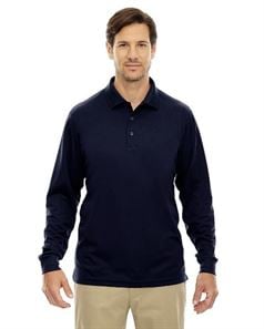 preview image of CORE365 88192T Men's Tall Pinnacle Performance Long-Sleeve Pique Polo