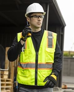 preview image of Kishigo 1580-1581 6 Pocket Contrast Class 2 Vest