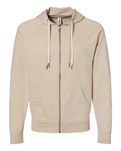 preview image of Independent Trading Co. SS1000Z Icon Unisex Lightweight Loopback Terry Full-Zip Hooded Sweatshirt