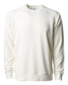 preview image of Independent Trading Co. SS1000C Icon Unisex Lightweight Loopback Terry Crewneck Sweatshirt