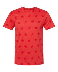preview image of Code Five 3929 Star Print Tee