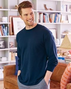preview image of Hanes 5286 ComfortSoft Long Sleeve T-Shirt