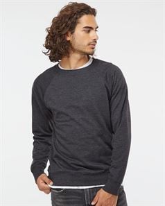 Independent Trading Co. SS1000C Icon Unisex Lightweight Loopback Terry Crewneck Sweatshirt