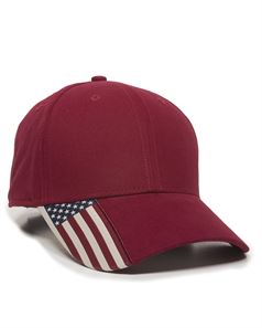 Outdoor Cap USA300 American Flag Cap