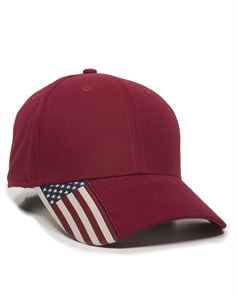 preview image of Outdoor Cap USA300 American Flag Cap