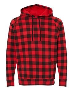 preview image of Independent Trading Co. PRM33SBP Unisex Special Blend Raglan Hooded Pullover Sweatshirt