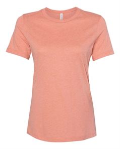 preview image of BELLA + CANVAS 6400CVC Women's Relaxed Fit Heather CVC Tee