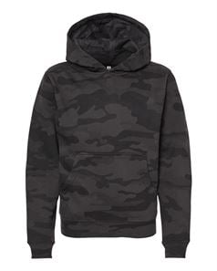 preview image of Independent Trading Co. SS4001Y Youth Midweight Hooded Pullover Sweatshirt