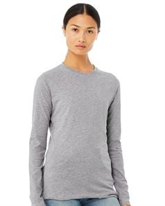 preview image of Bella + Canvas 6500 Women's Long Sleeve Jersey Tee