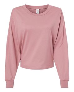preview image of Alternative 1176 Women's Cotton Jersey Long Sleeve Crop Tee