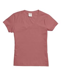 preview image of ComfortWash by Hanes GDH125 Garment-Dyed Women's V-Neck T-Shirt