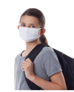 preview image of Hanes BMSKKR X-Temp Youth 2-Ply Face Mask
