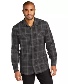 preview image of Port Authority   Long Sleeve Ombre Plaid Shirt W672