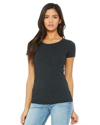 Bella + Canvas 8413 Women\\\'s Triblend Short Sleeve Tee