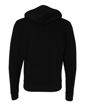 Bella + Canvas 3739 Unisex Full-Zip Hooded Sweatshirt