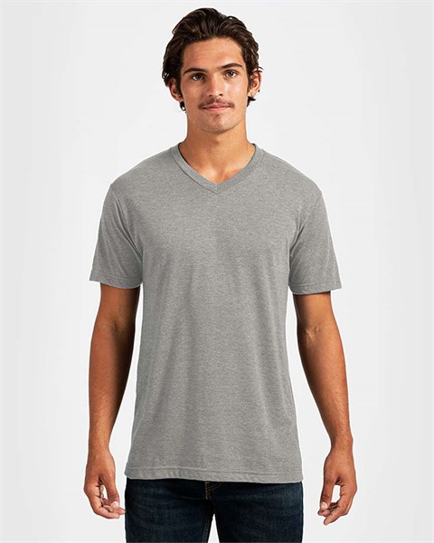 Tultex 207 Unisex Poly-Rich V-Neck T-Shirt