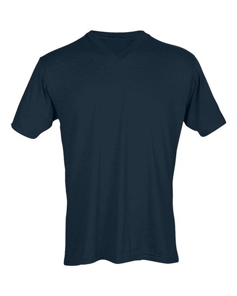 Tultex 207 Unisex Poly-Rich V-Neck T-Shirt