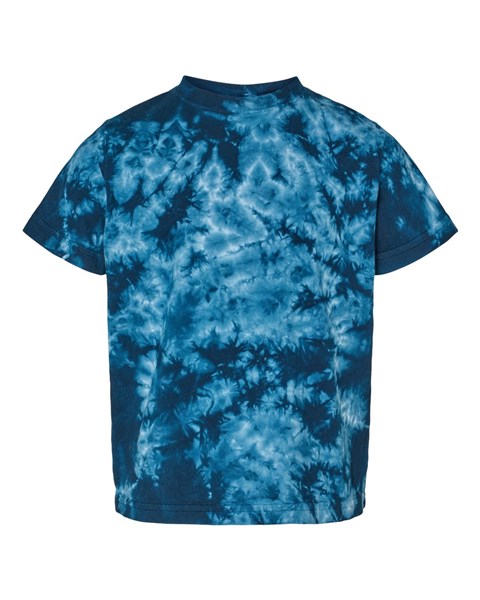 dyenomite crystal tie dyed t shirt 200cr