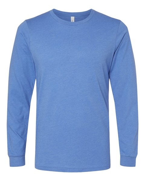 BELLA + CANVAS 3501CVC Heather CVC Long Sleeve Tee