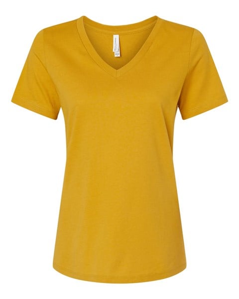 Bella + Canvas 6405 Women's Short Sleeve Jersey V-Neck Tee