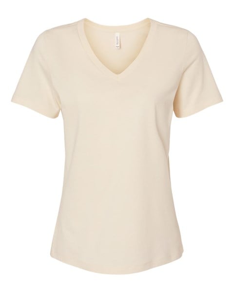 Bella + Canvas 6405 Women's Short Sleeve Jersey V-Neck Tee