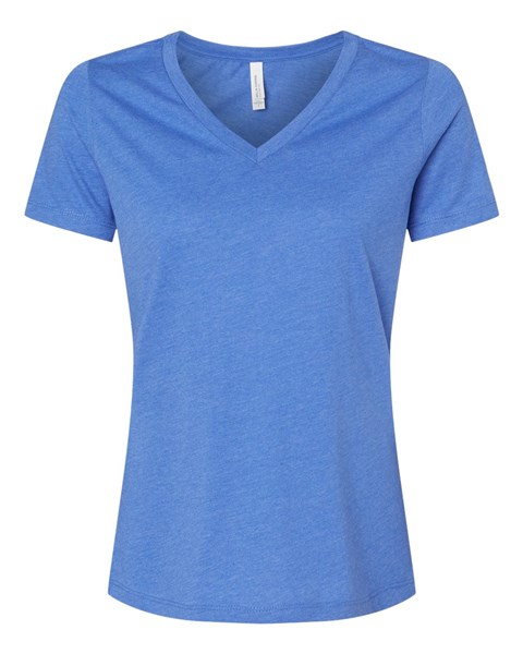 BELLA + CANVAS 6405CVC Women's Relaxed Heather CVC V-Neck Tee