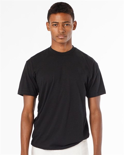 Los Angeles Apparel FF01 USA-Made 50/50 Poly/Cotton T-Shirt