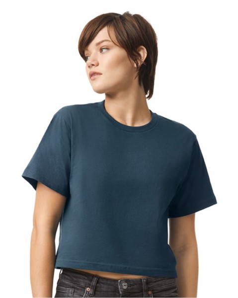 American Apparel 102 Women's Fine Jersey Boxy Tee